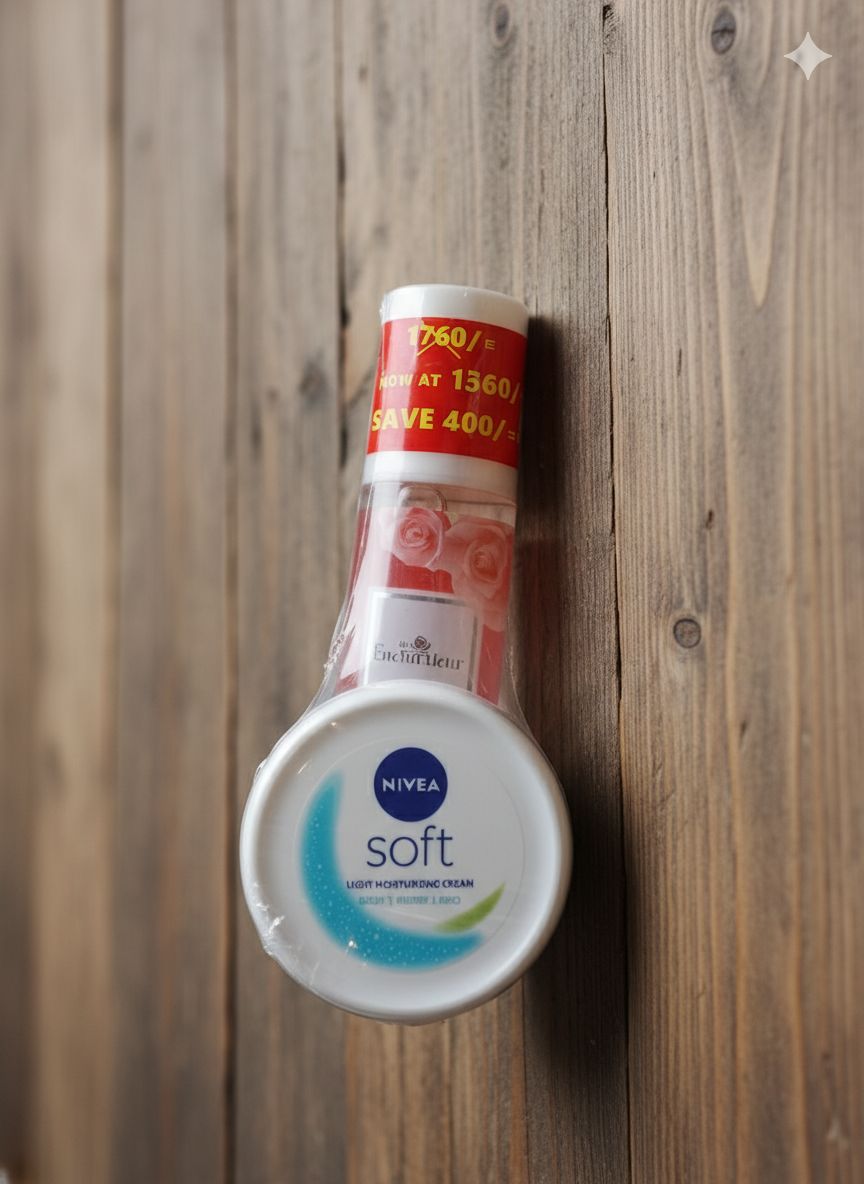 Enchanteur Miracle Body Mist Nivea Soft Cream 100ml
