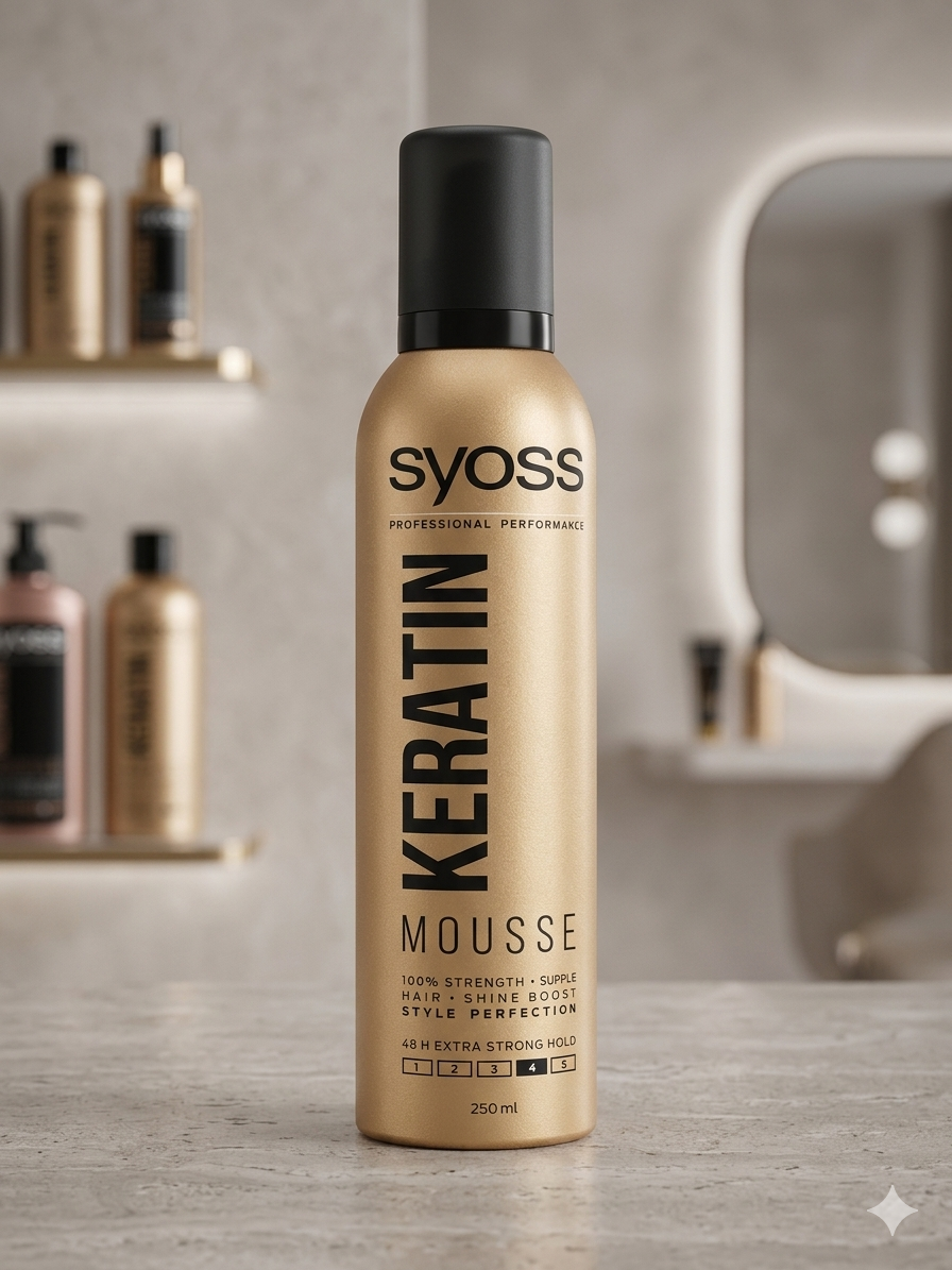 Syoss Keratin Hair Mousse 250ml