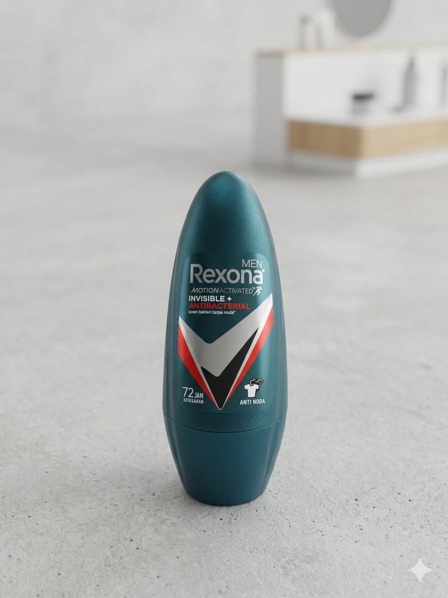Rexona Men Antibacterial 72Jam Roll On 45ml