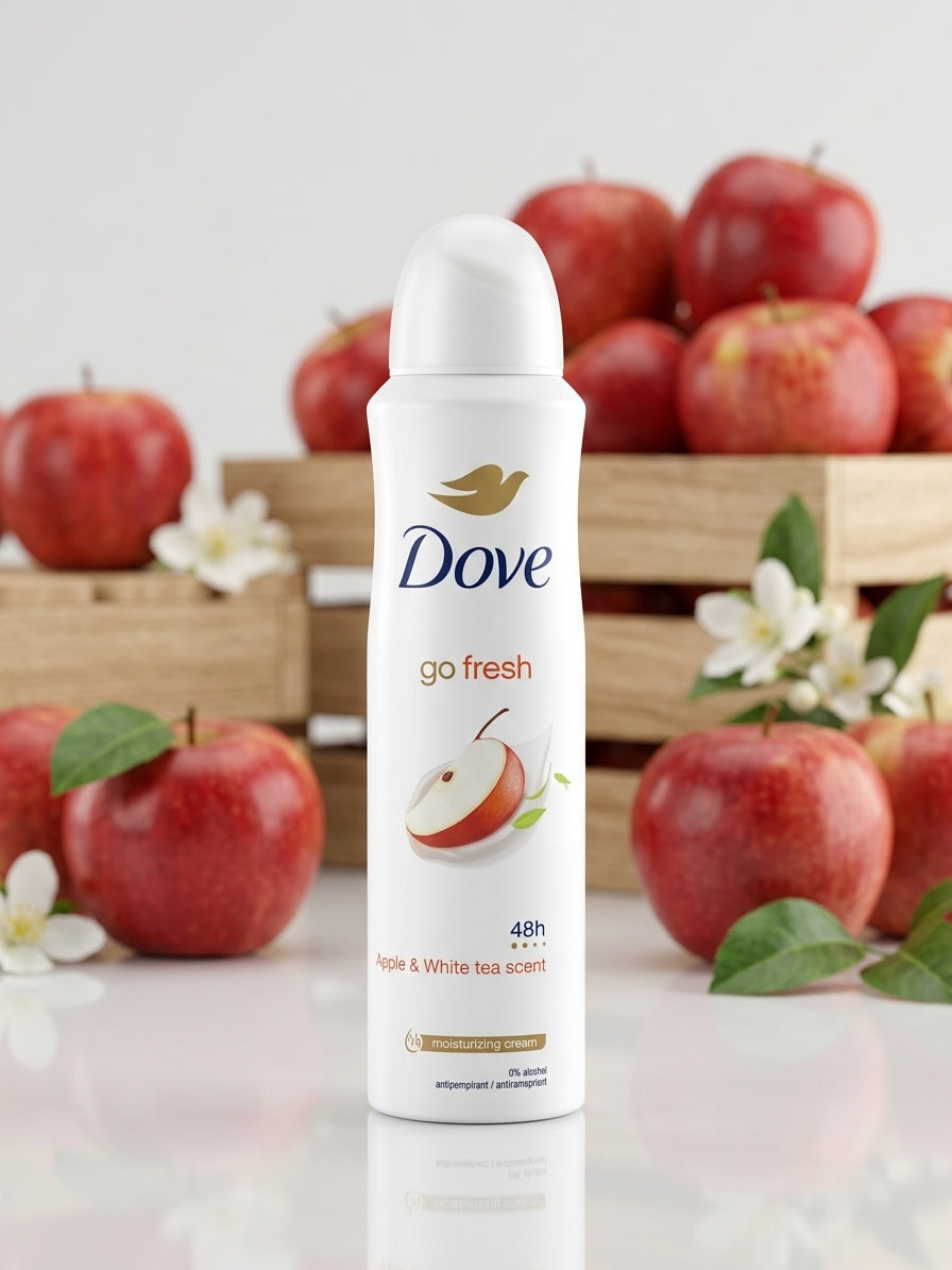 Dove Apple & White Tea Scent Body Spray 250ml