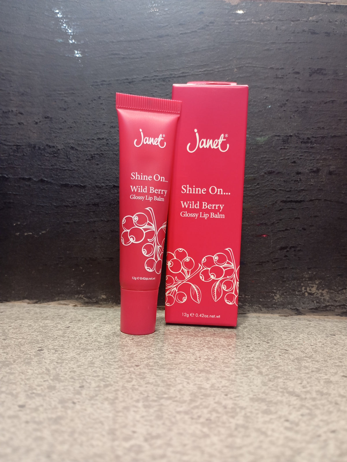 Janet Shine On... Wild Berry Lip Balm - 12g