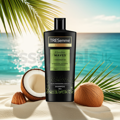 Tresemme Flawless Waves Coconut Oil Shampoo 685ml