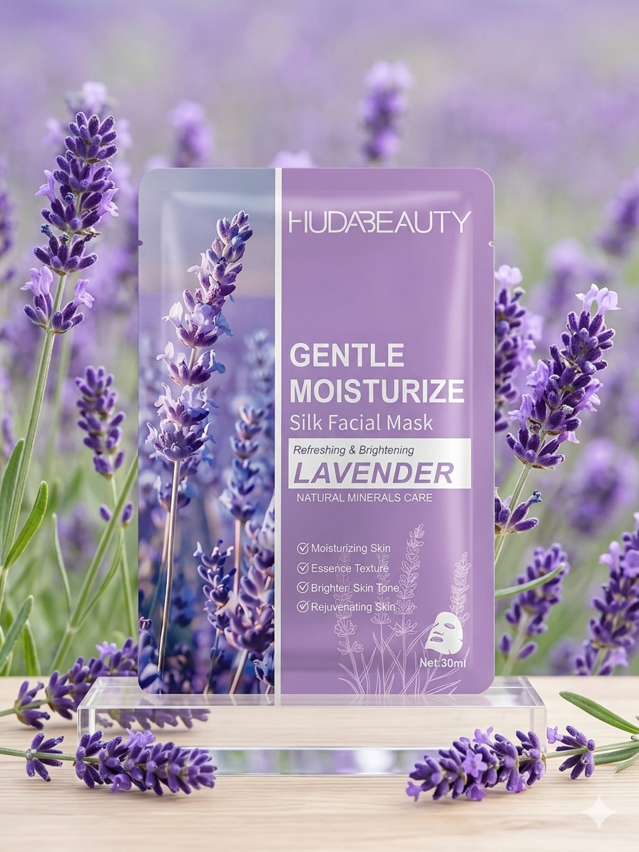 Huda Beauty Lavender Sheet Mask