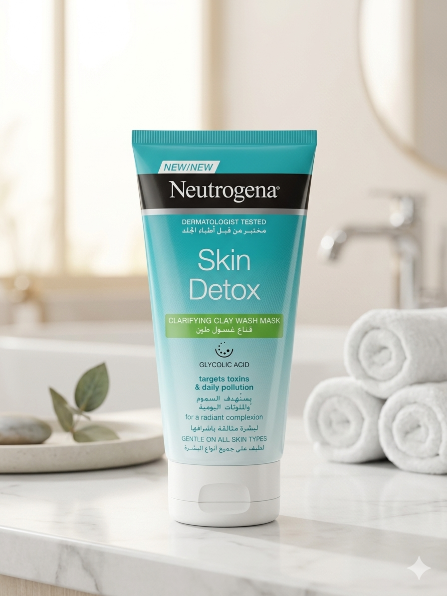 Neutrogena Skin Detox Clarifying Clay Wash Mask 150ml