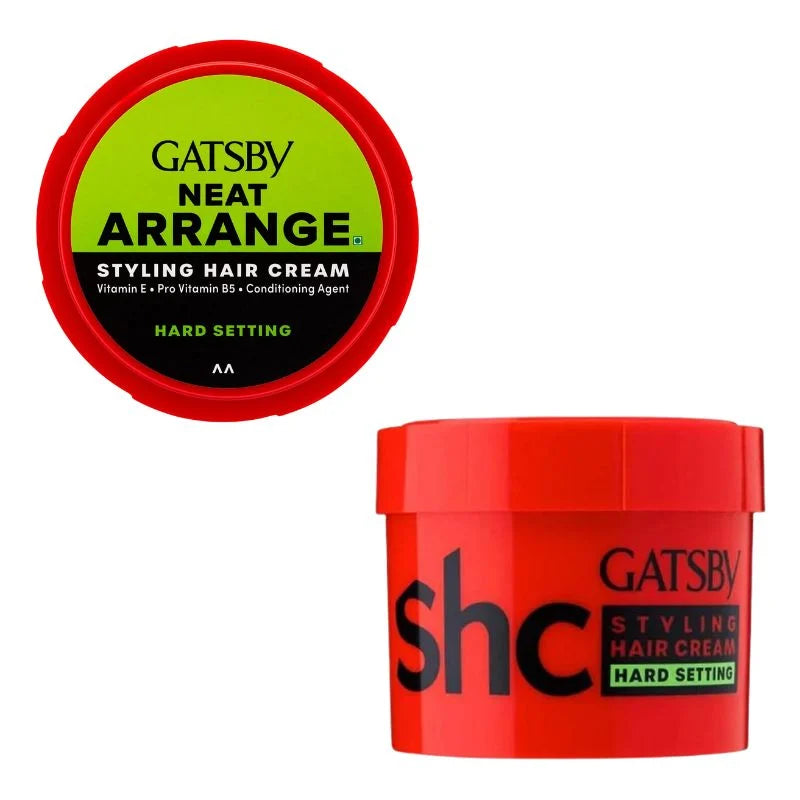 Gatsby Hair Cream Hard Setting 250g