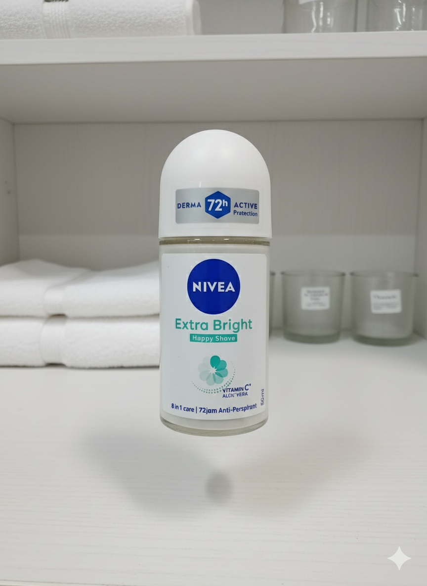 Nivea Brightening Happy Shave Roll On-50ml