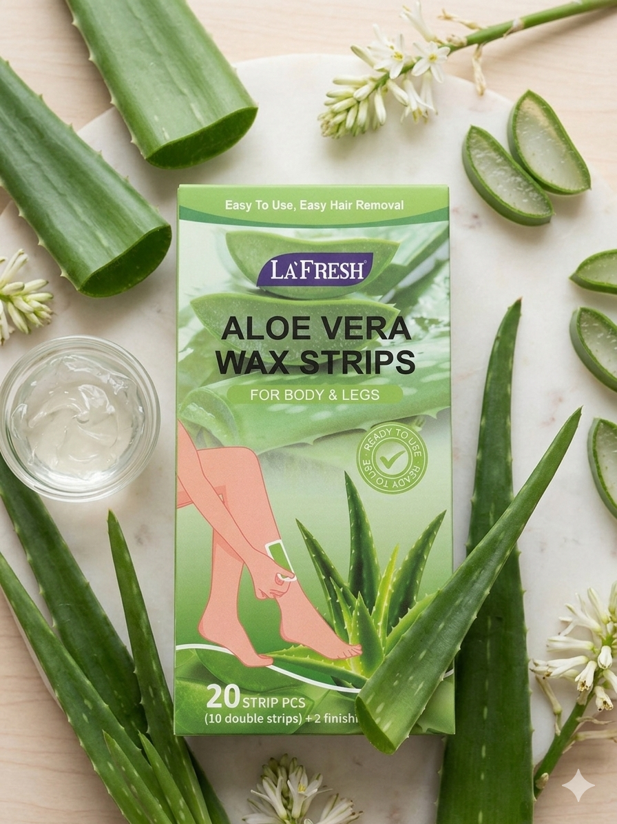 La Fresh Aloe Wax Strip 20pcs