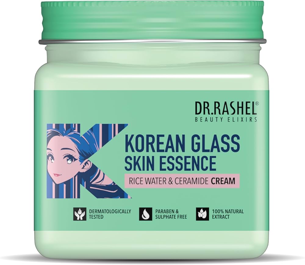 Dr. Rashel Korean Glass Skin Essence Rice Water & Ceramide Cream 380ml