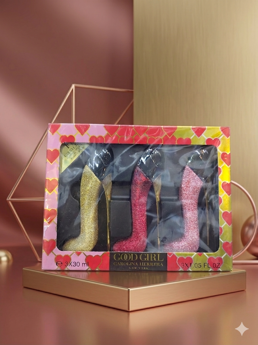 Carolina Hererera Good Girl 3×30ml Gift Pack  ( A Grade)