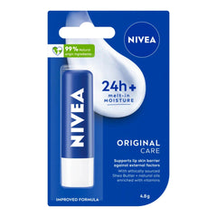 Nivea 24h+ Moisture Original Care Lip Balm