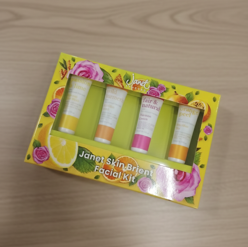 Janet Skin Bright Facial Kit ( 5ml×4 )