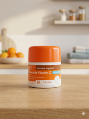 Tesco Health Chewable Vitamin C 30 Tablets