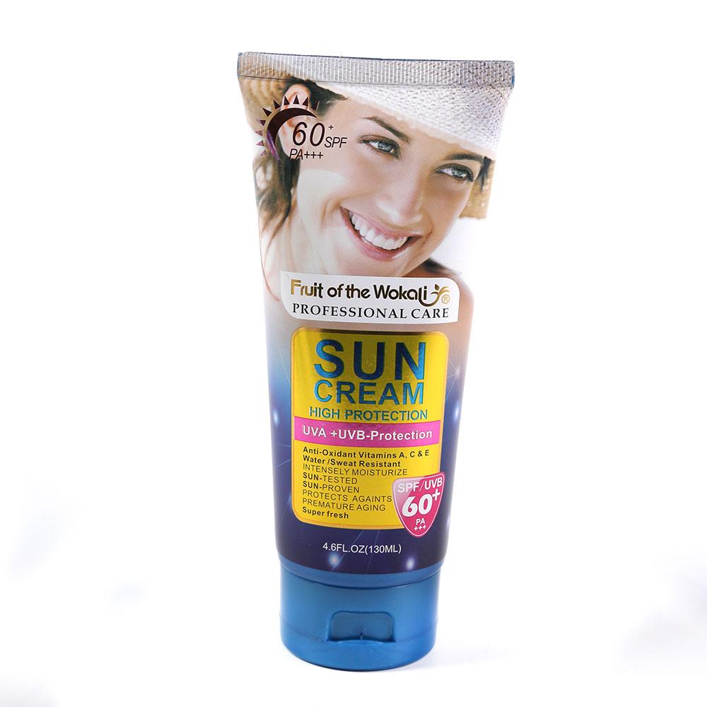 Wokali SPF 60+ Sun Cream 130ml