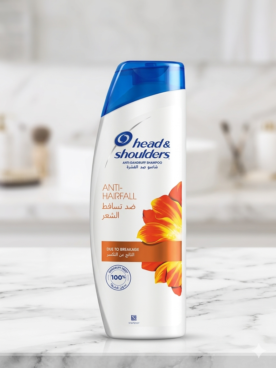 Head & Shoulders Anti Hairfall Shampoo 400ml