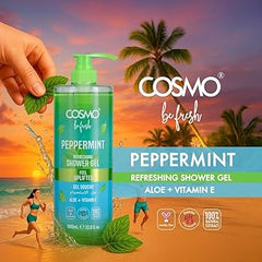 Cosmo Peppermint Body Wash 500ml