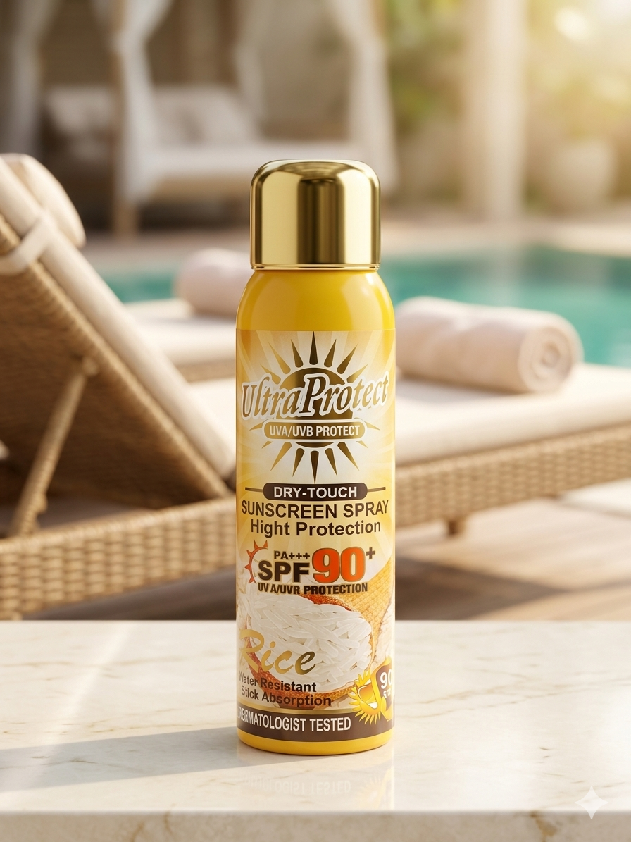 Wokali spf90+ Rice Sunscreen Spray 200ml