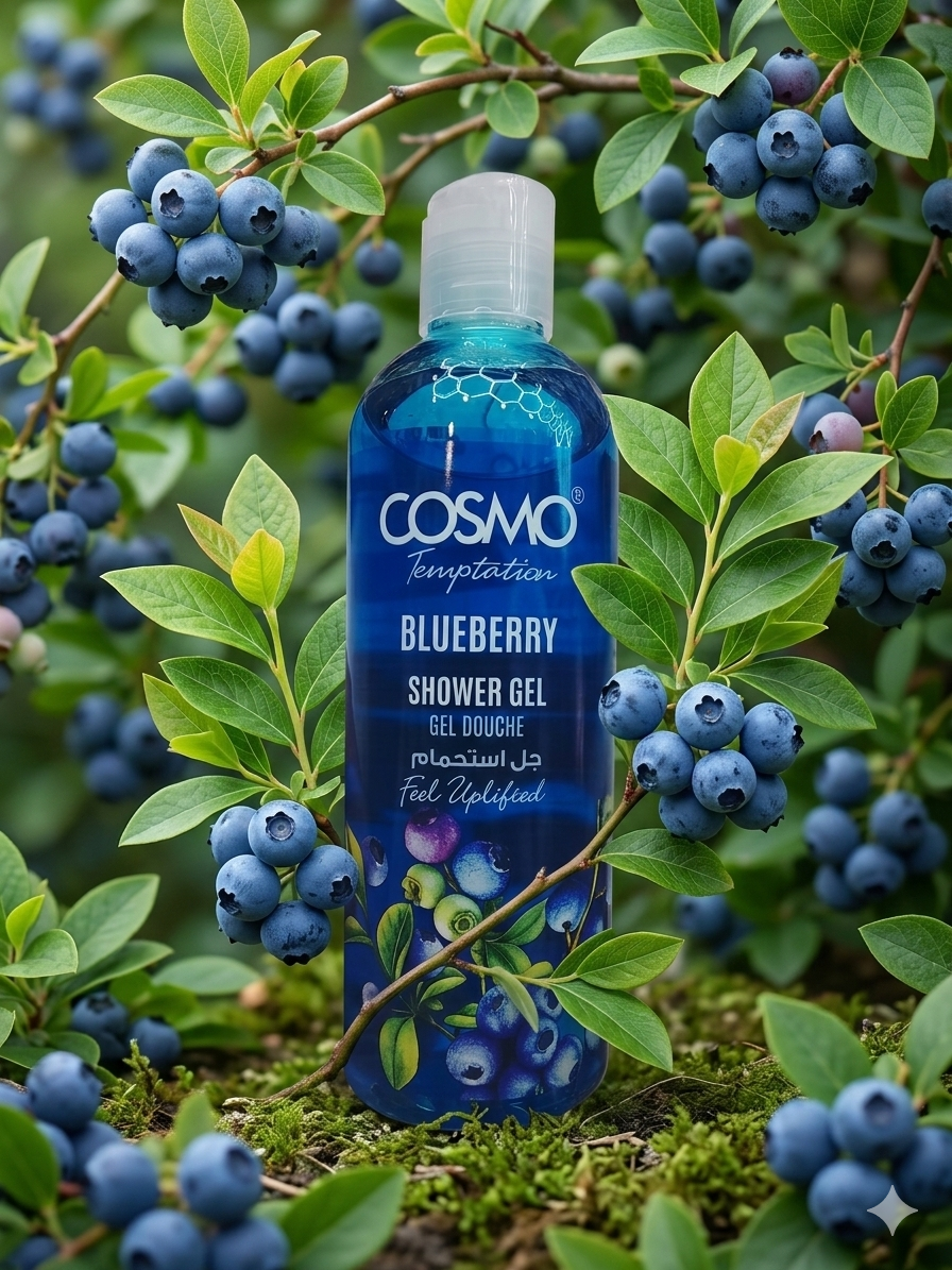 Cosmo Blueberry Body Wash 480ml