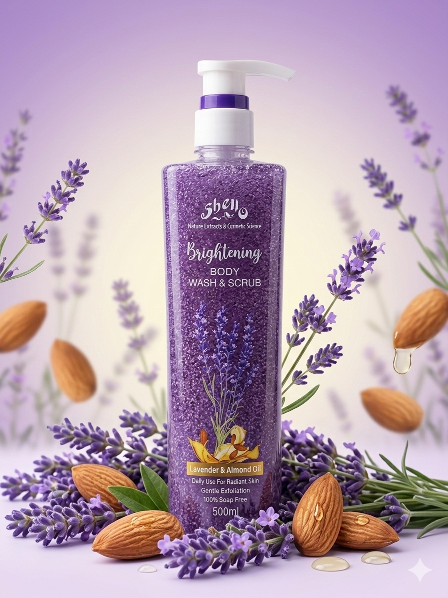 Shello Lavender Body Wash 500ml