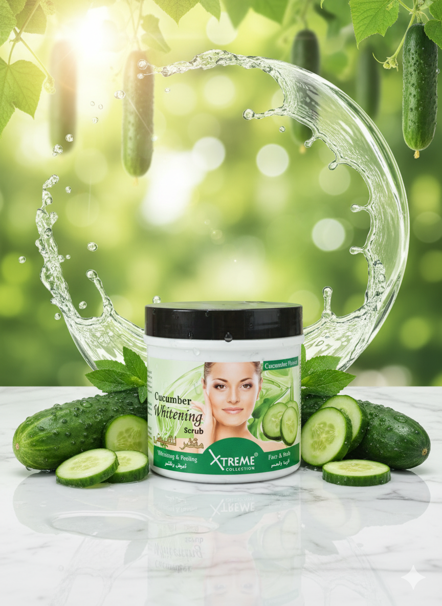 Xtreme Collection Cucumber Scrub 500ml