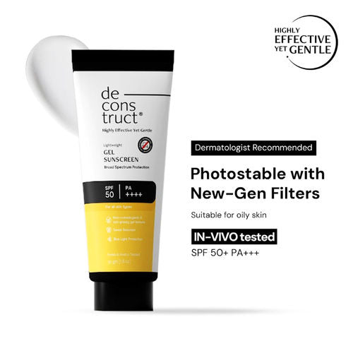 Deconstruct Gel Sunscreen SPF50 - 50g