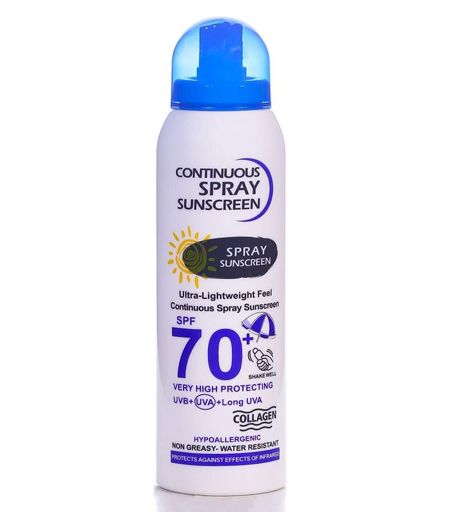 Wokali Continuous Spray Sunscreen Spf 70+ - 230ml