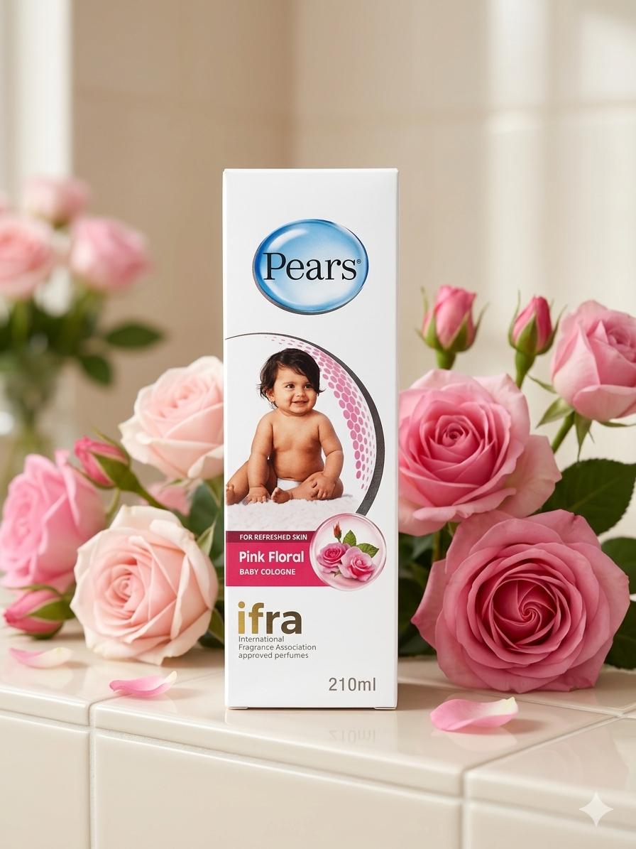 Pears Pink Floral Baby Cologne 210ml