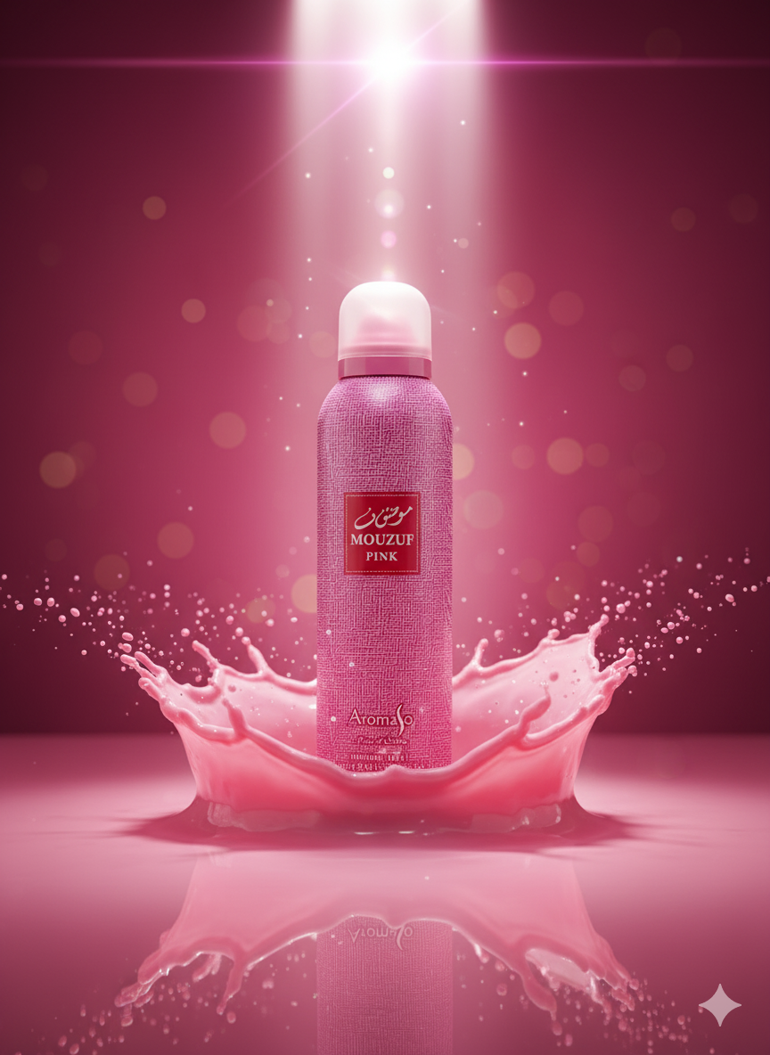 Aromasq Mouzuf Pink Perfume Spray 200ml