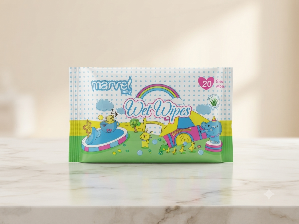 Marvel Baby Wet Wipes -20 Wipes