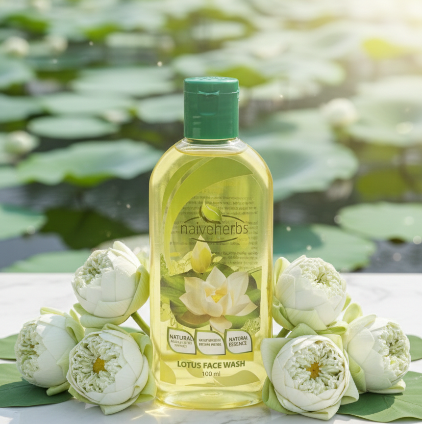 Naiveherbs Lotus Face Wash 100ml