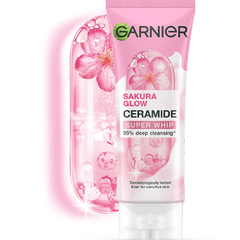 Garnier Sakura Glow Super Whip 100ml (Indonesia)