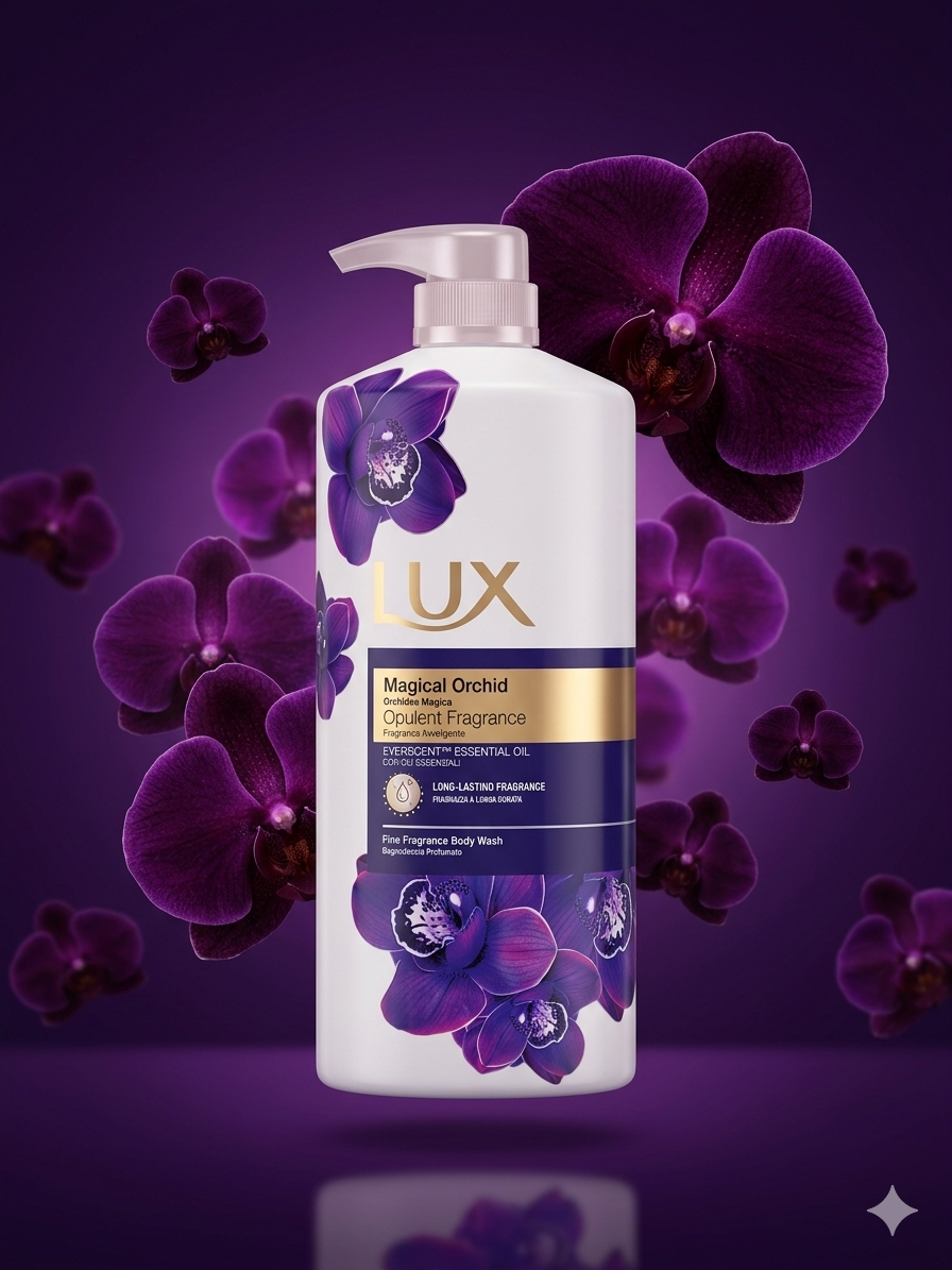 Lux Magical Orchid Body Wash 1L