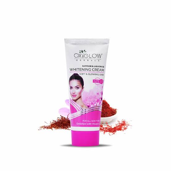 Oxyglow Saffron & Liquorice Whitening Cream 60g