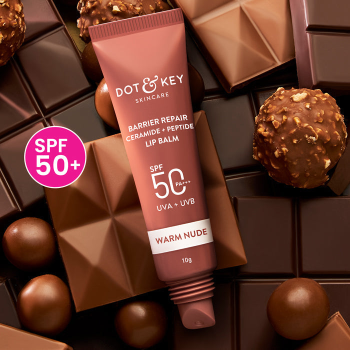 Dot & Key Red Romance Warm Nude