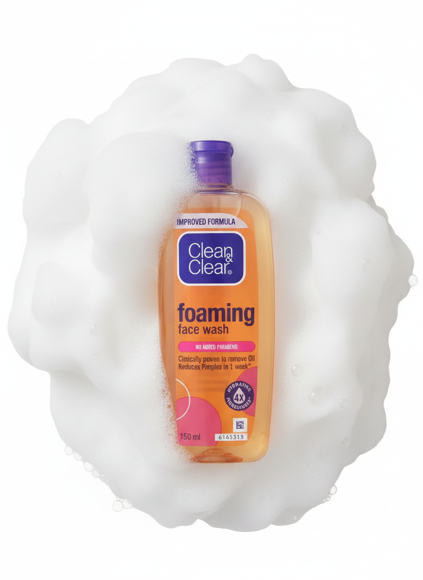 Clean & Clear Foaming Face Wash 150ml