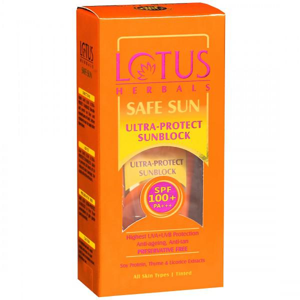 Lotus Safe Sun Ultra Protect Sunscreen SPF 100+