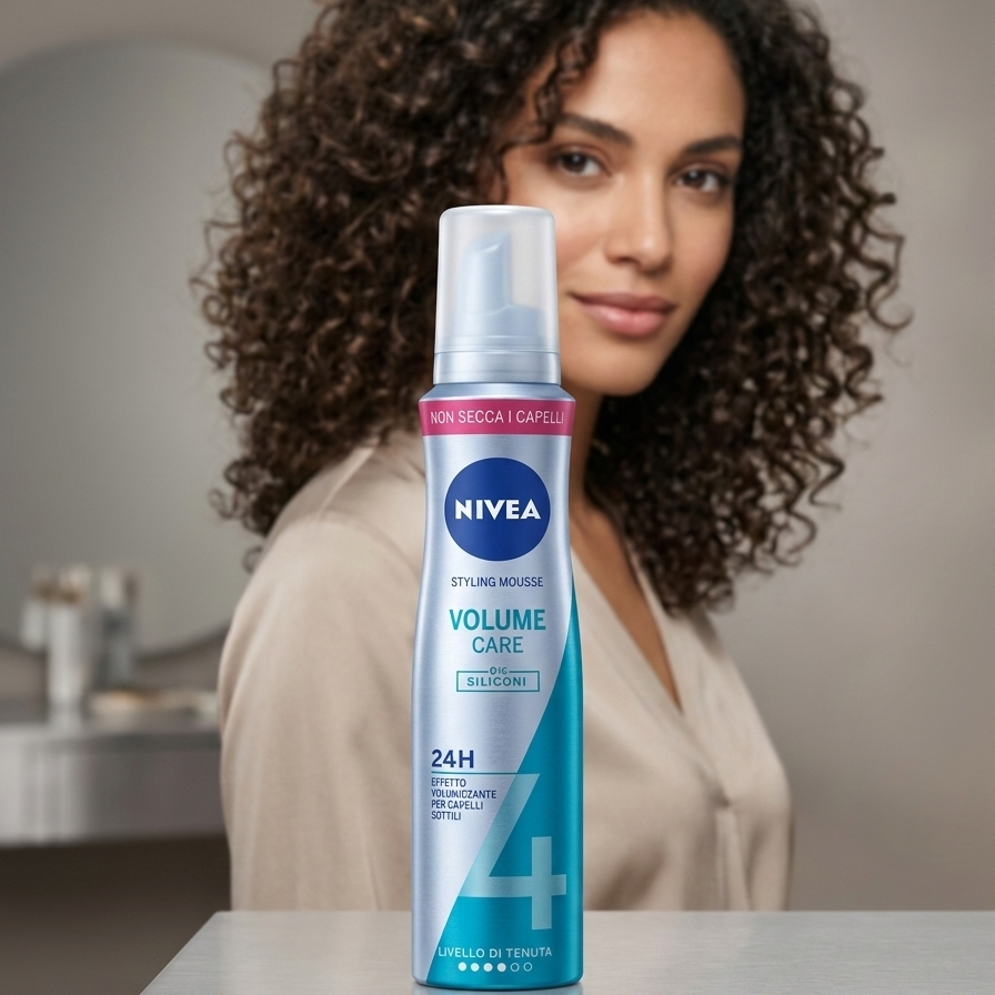 Nivea Volume Care Hair Mousse 150ml