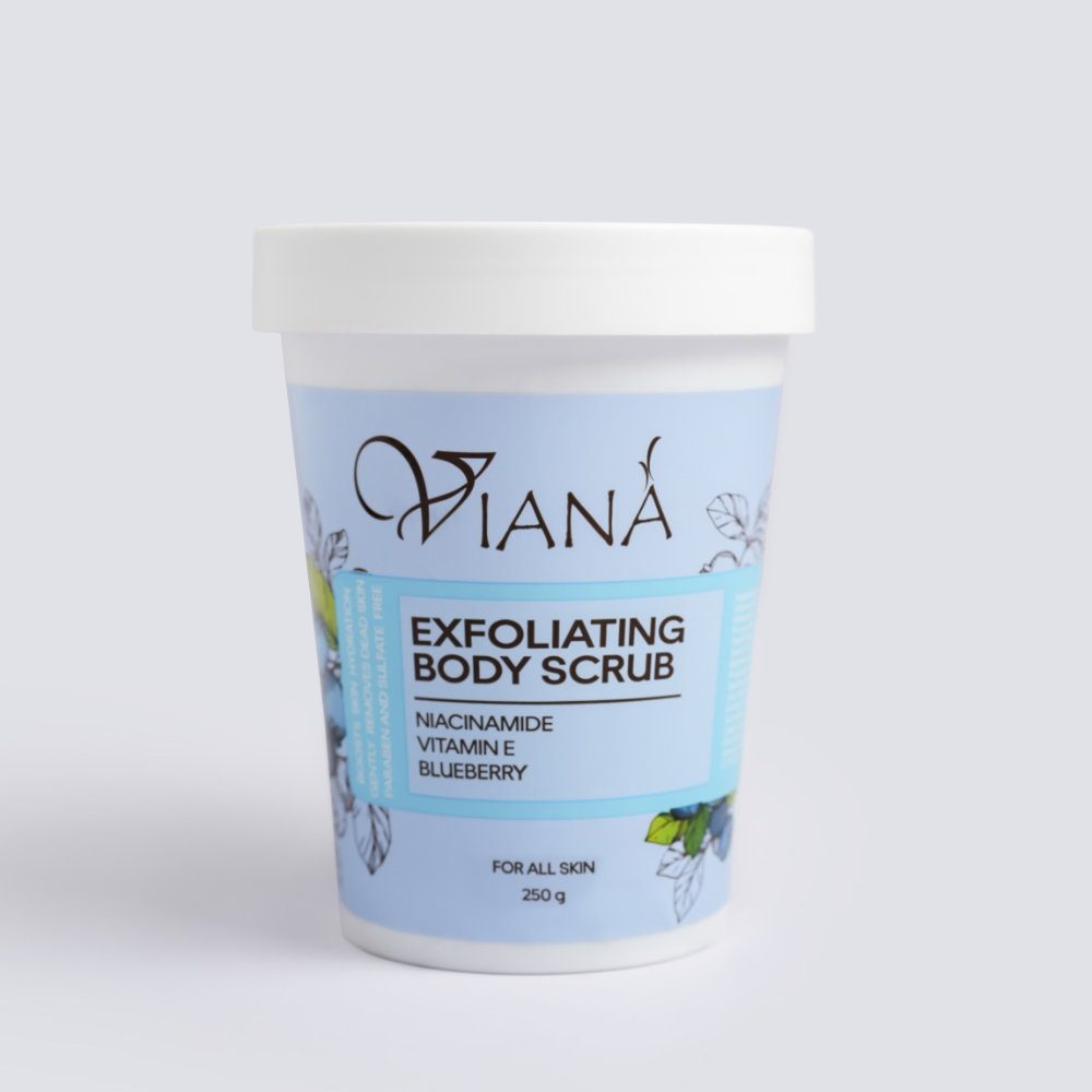 Viana Blueberry Body Scrub 250g
