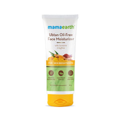 Mamaearth Ubtan Oil-Free Face Moisturizer with Turmeric & Saffron for Skin Brightening – 80 ml