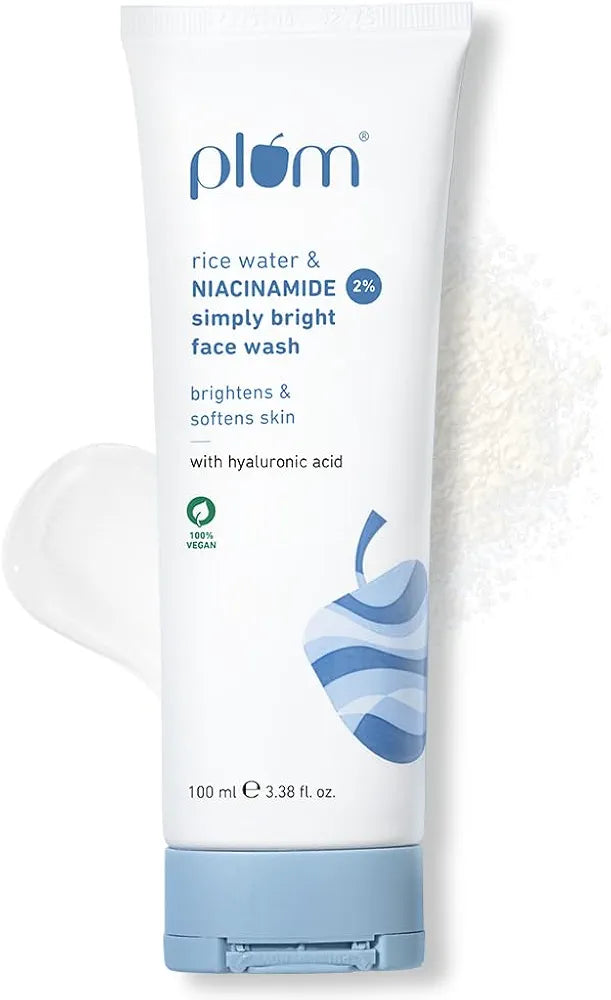 Plum Simply Bright 2% Niacinamide Face Wash 100ml