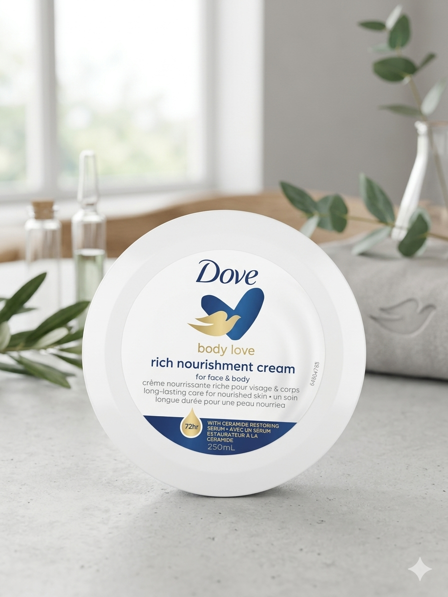 Dove Rich Nourishing Cream 250ml