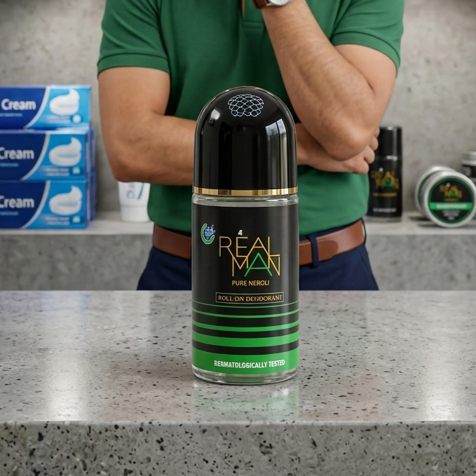 Real Man Pure Nroli Roll On 50ml