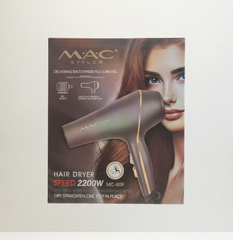 MAC  MC-809 Hair Dryer ( 2200W )
