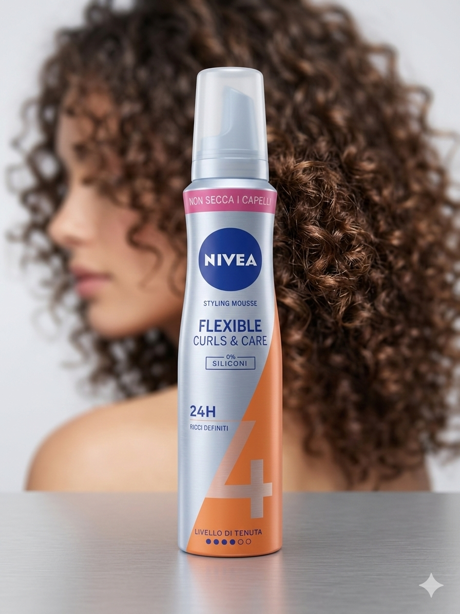 Nivea I'm Flexible Curl & Care Styling Mousse 150ml