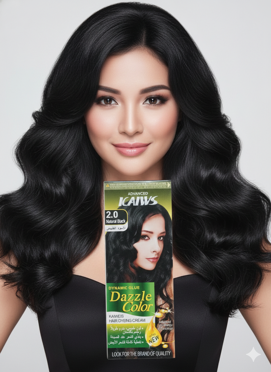 Kaiws 2.0 Black Hair Color 60ml