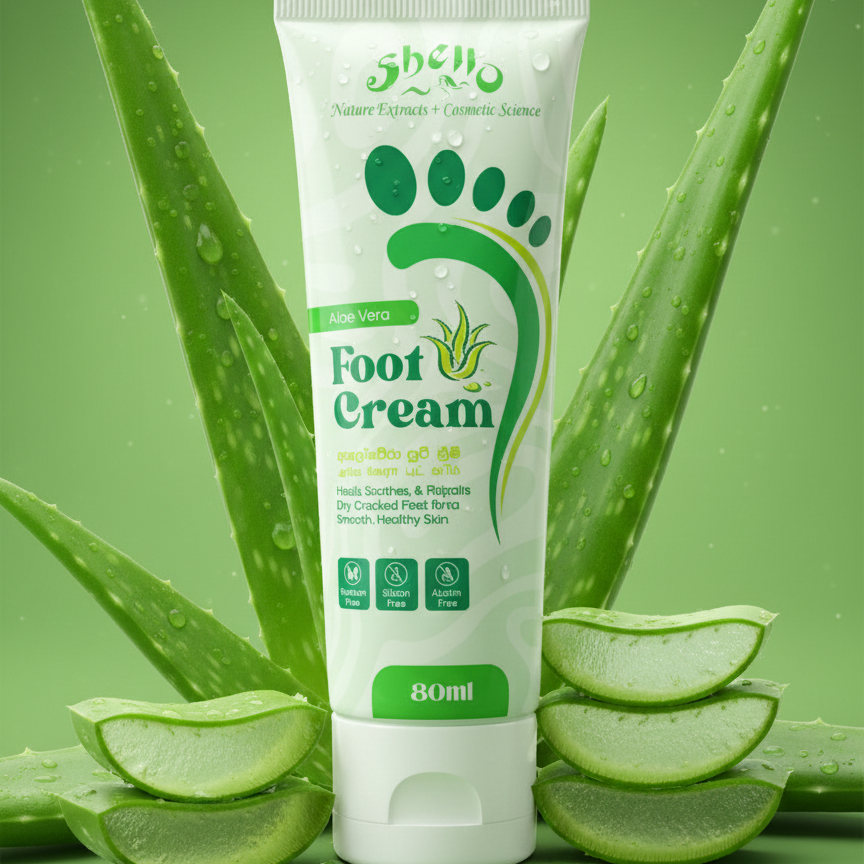 Shello Aloe Foot Cream 80ml