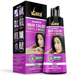 VCare Hair Shampoo - Black 180ml