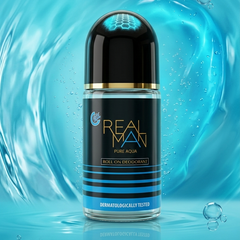 Real Man Pure Aqua Roll On 50ml
