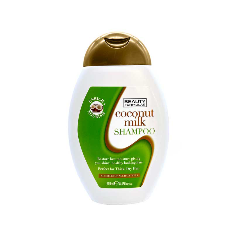 Beauty Formulas Coconut Milk Shampoo 250ml