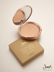 Janet Luxury Compact Powder - 01- Natural Glow 16g