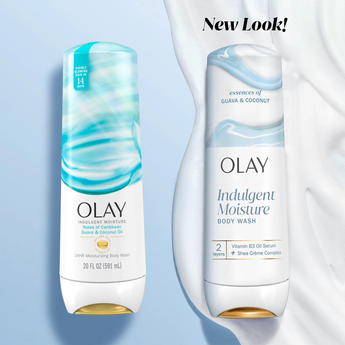 Olay Indulgent Moisture Body Wash (Guava + Coconut ) 591ml